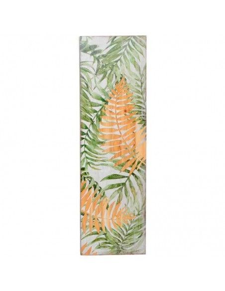 DECORACION PARED MADERA TROPICAL SET DE TRES 100x90
