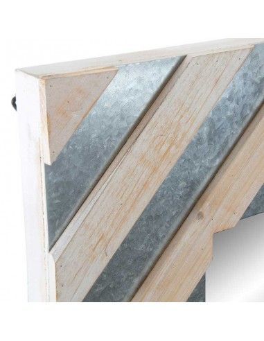 ESPEJO MADERA - METAL VINTAGE 85x65