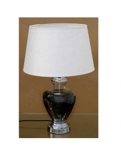 LAMPARA SOBREMESA CRISTAL AHUMADO 60x37.5