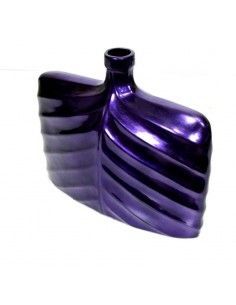 JARRON MORADO FORMA DE HOJA 26x30 2