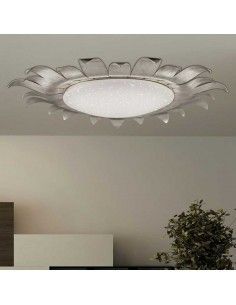 PLAFON DE TECHO CARMELA PAN DE PLATA 75 cm 2