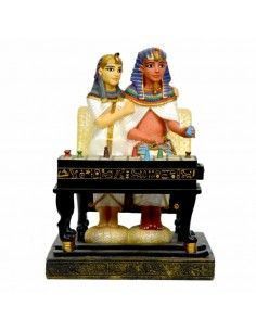 FIGURA DIOSES EGIPCIOS ISIS - ORISIS 18x13