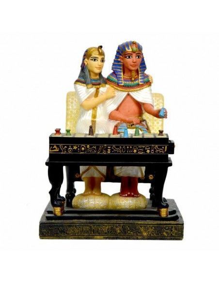 FIGURA DIOSES EGIPCIOS ISIS - ORISIS 18x13