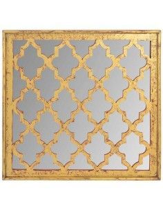 ESPEJO DORADO MDF MODERNO 61x61