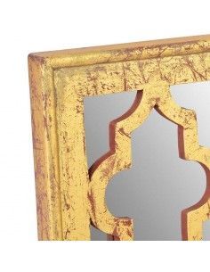 ESPEJO DORADO MDF MODERNO 61x61 2
