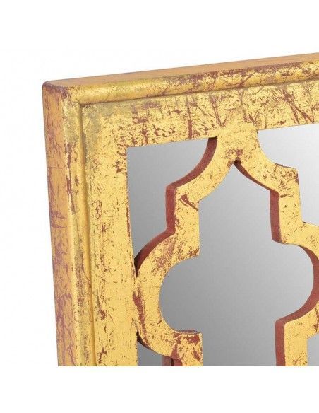 ESPEJO DORADO MDF MODERNO 61x61