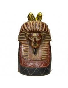 FIGURA EGIPCIA DE FARAON 30x19