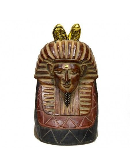 FIGURA EGIPCIA DE FARAON 30x19