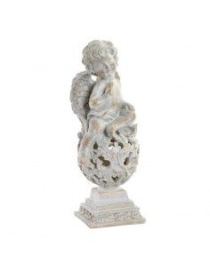 FIGURA DE ANGEL GRIS - ORO 35x19.5 2