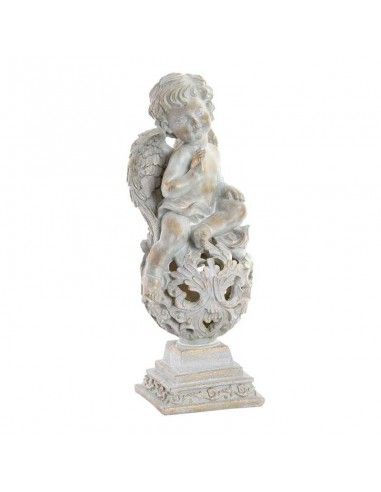 FIGURA DE ANGEL GRIS - ORO 35x19.5