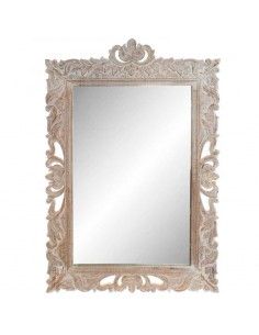 ESPEJO MDF HOJAS VINTAGE 122x81