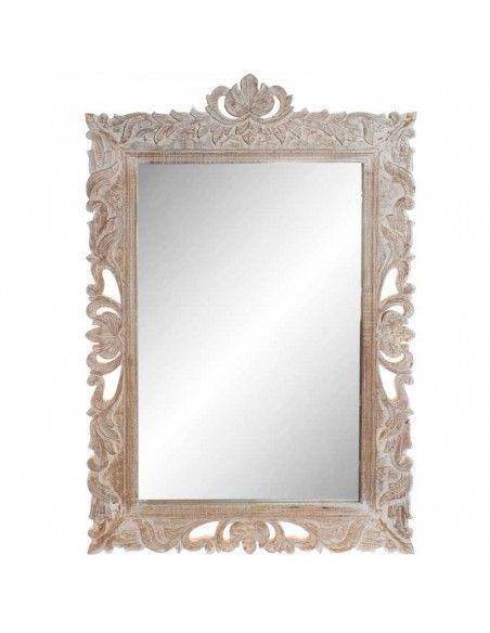 ESPEJO MDF HOJAS VINTAGE 122x81
