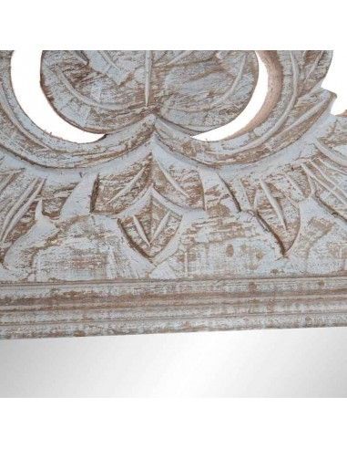 ESPEJO MDF HOJAS VINTAGE 122x81