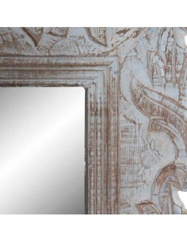 ESPEJO MDF HOJAS VINTAGE 122x81