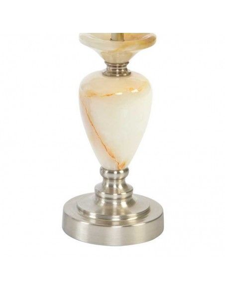 LAMPARA DE SOBREMESA METAL-MARMOL 51x31
