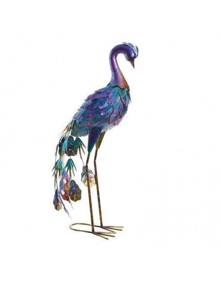 FIGURA PAVO REAL METAL 66x24