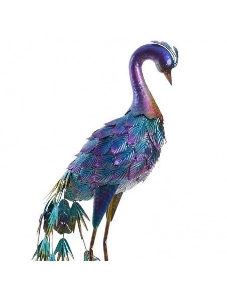 FIGURA PAVO REAL METAL 66x24