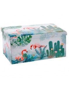CAJA-PU FLAMENCO TROPICAL 36.5x79 2