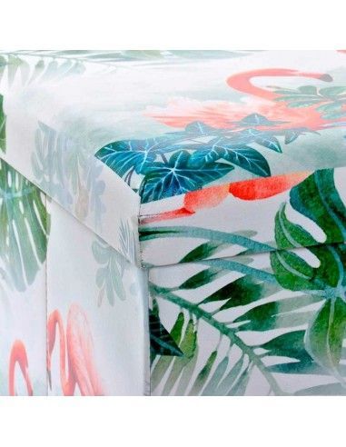 CAJA-PU FLAMENCO TROPICAL 36.5x79