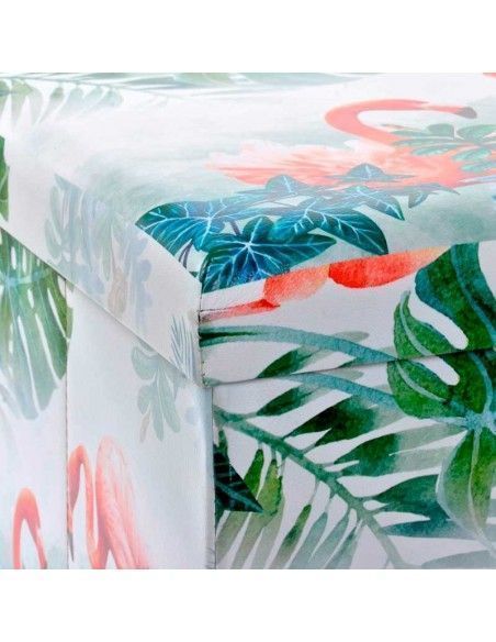 CAJA-PU FLAMENCO TROPICAL 36.5x79