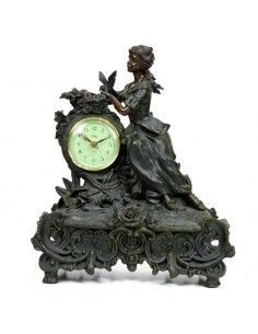 RELOJ DE SOBREMESA FIGURA DE MUJER