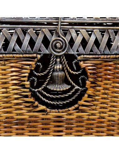 BAUL METAL-RATTAN