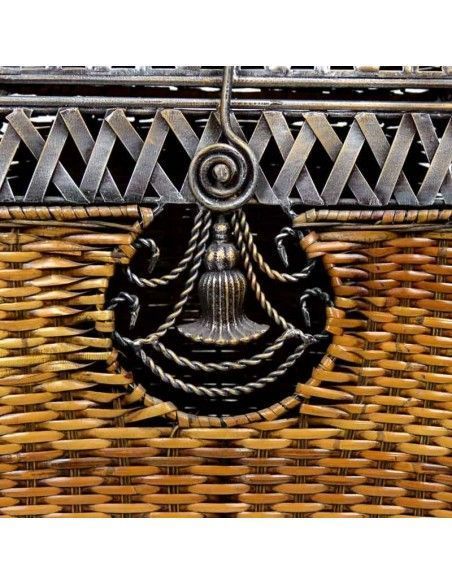 BAUL METAL-RATTAN