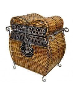 BAUL METAL-RATTAN