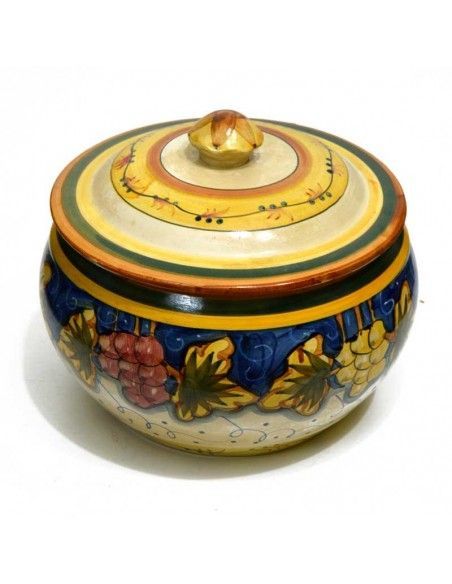 CENTRO - OLLA DE CERAMICA VINTAGE