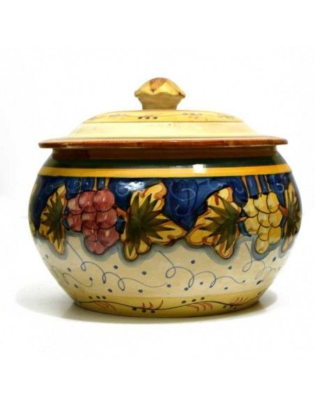 CENTRO - OLLA DE CERAMICA VINTAGE