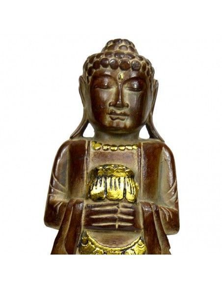 FIGURA DE DIOSA EN MADERA