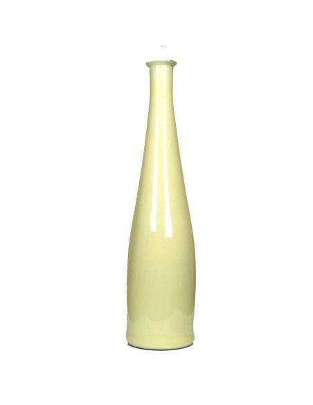 JARRON DE VIDRIO MARFIL BARATO 80x19
