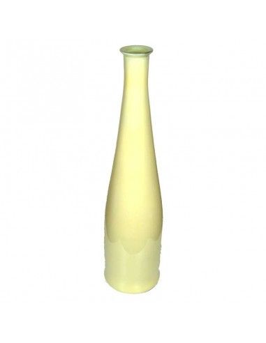 JARRON DE VIDRIO MARFIL BARATO 80x19