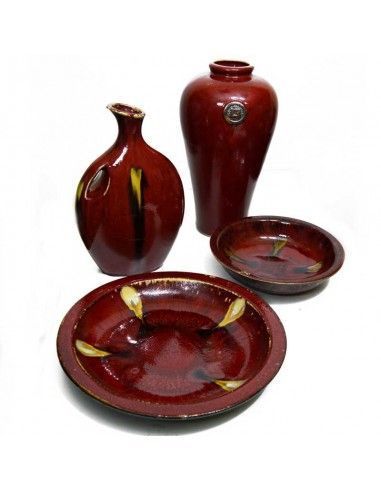 CENTRO DE MESA GRANATE VINTAGE 8x32