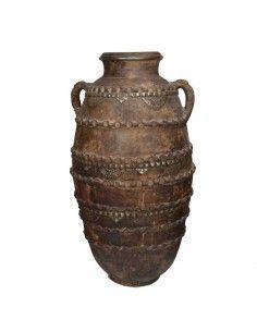 JARRON GRANDE MARRON VINTAGE 84x47