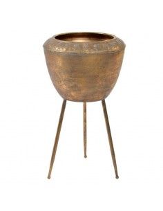 MACETERO DE METAL VINTAGE 63x36