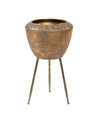 MACETERO DE METAL VINTAGE 63x36