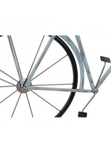 DECORATIVO PARED METAL BICICLETA GRIS
