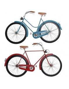DECORATIVO PARED METAL BICICLETA