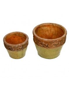 SET DE DOS MACETEROS VINTAGE 2