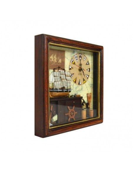 RELOJ DE PARED MARINERO VINTAGE