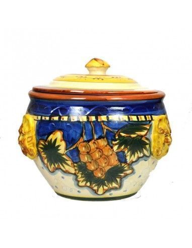 CENTRO - OLLA DE CERAMICA VINTAGE 28x30