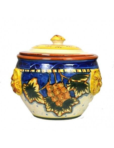 CENTRO - OLLA DE CERAMICA VINTAGE 28x30