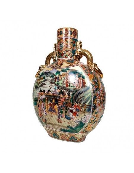 JARRON DE PORCELANA DE SATSUMA 36x27