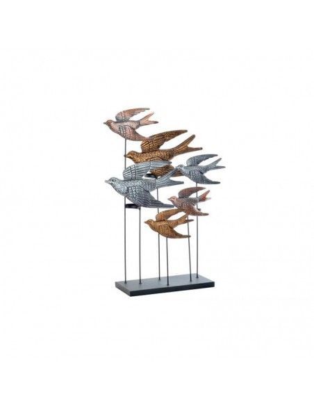 FIGURA PAJAROS PORTAVELA 64x44