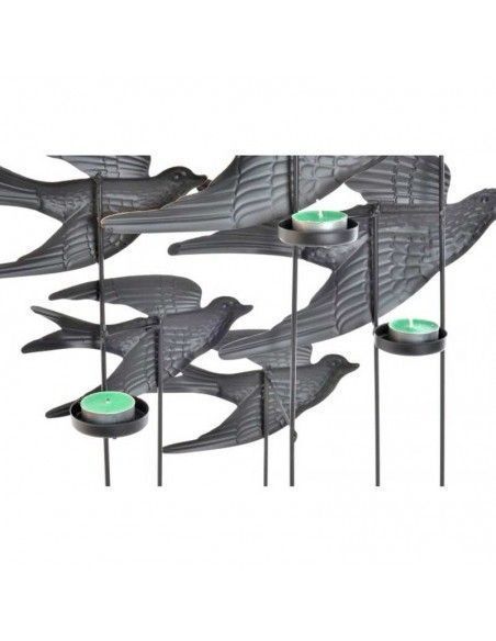 FIGURA PAJAROS PORTAVELA 64x44