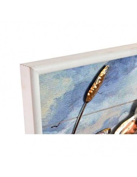 CUADRO DECORATIVO PARED PAJAROS 50x95