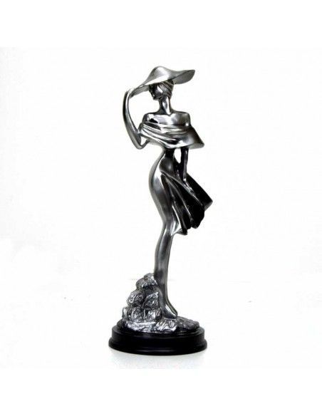 FIGURA MUJER CON SOMBRERO 31x11