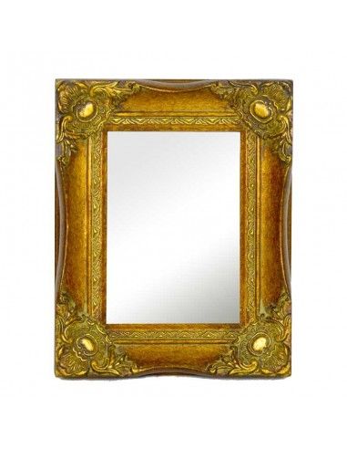 ESPEJO CLASICO ORO ENVEJECIDO 26x21