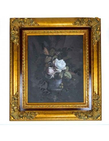 CUADRO BODEGON FLORES 91x81